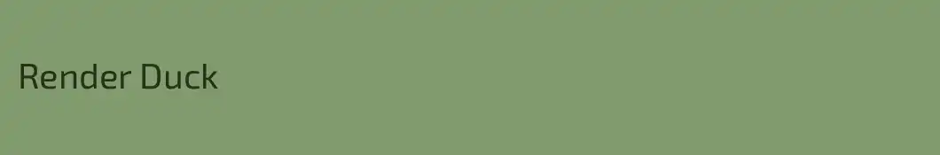 Render Duck